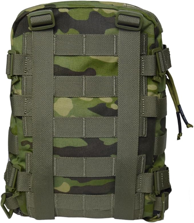 Tactical Hydration Backpack for 2L Hydration Bladder, Lightweight Hydration Backpack MOLLE Water Carrier for 2L Hydration Bladder Reservoir Pack for Hiking Biking Running Climbing