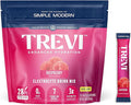 TREVI™ Everyday Sugar Free Electrolytes - Essential Drink Mix Hydration Powder Packets - 28 Count - Raspberry