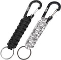 EOTW Paracord Keychain for Men Women Paracord Carabiner Backpack Keychain with Aluminum Clip for Camping Hiking Outdoor Gear