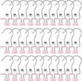 Boot Hangers for Closet, Hanging Clips Laundry Hooks Clothes Pins Closet Hanger Organizer Clamps Socks Towel Clips Heavy Duty Clothespins Bulk Hanger Clips for Closet Travel Pants Socks Handbags
