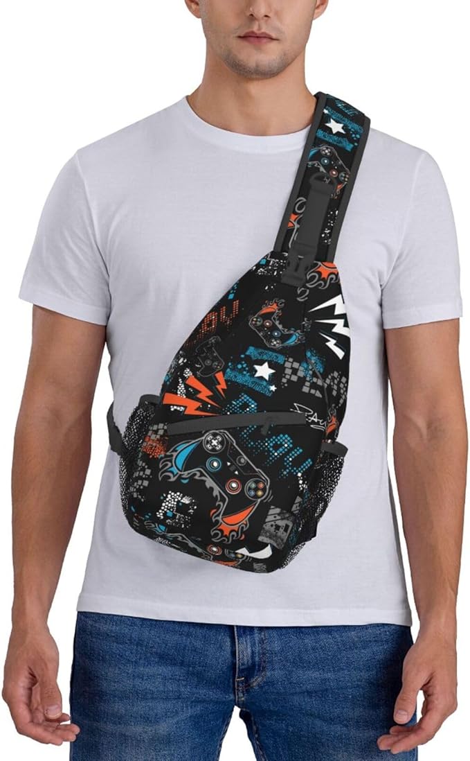 Sling Backpack For Men Hiking Daypack Crossbody Shoulder Bag Travel Chest Pack | Hiking, Travel