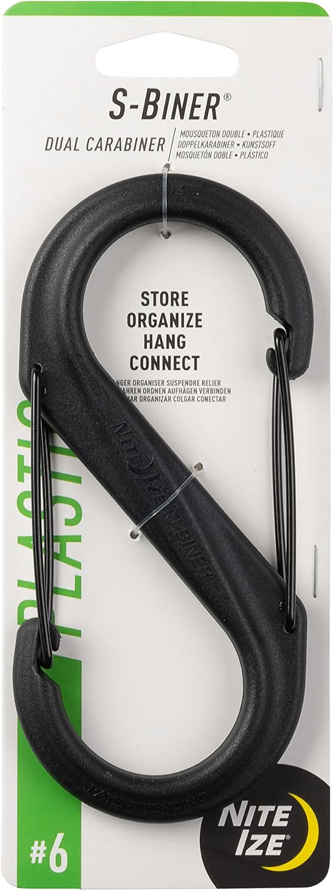 Nite IZE S-Biner Dual Carabiner Plastic