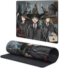 Head Case Designs Officially Licensed Harry Potter Ron, Harry, Hermione Graphics 9.84 x 11.81 x 0.12 inches (250 x 300 mm) - S Gaming Office Desk PC Keyboard Mouse Mat Pad