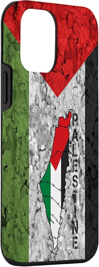 Kufiya PALESTINE Keffiyeh flag, Palestinian Map pattern Case for iPhone 12 mini