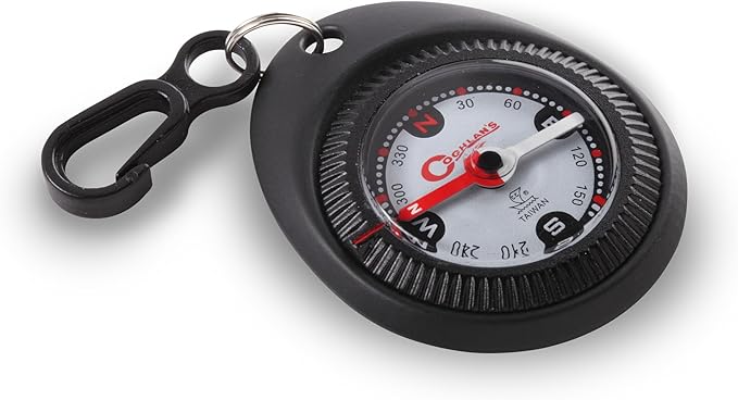 Coghlan’s Outdoor Compasses for Hiking, Camping, Survival & Orienteering – Map, Lensatic, Liquid-Filled, Wrist, Carabiner & Pocket Navigation Tools