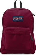 JanSport SuperBreak One Backpacks - Durable, Lightweight Bag with 1 Main Compartment, Front Utility Pocket with Built-in Organizer - Premium Backpack, Russet Red
