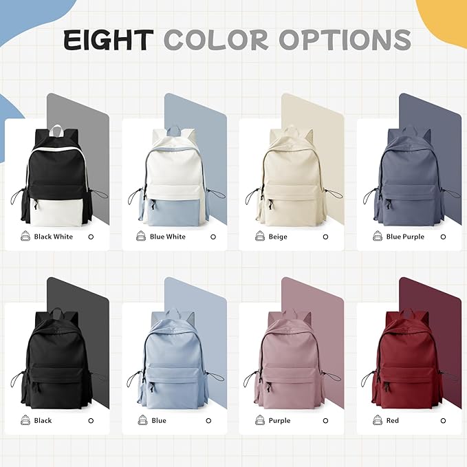 BJLFS Blue White Backpack for Women Men, Gym Backpack for Women Foldable Outdoor Weekender Gym Bag, Waterproof Sports Back Pack & Dance Yoga travel Bag