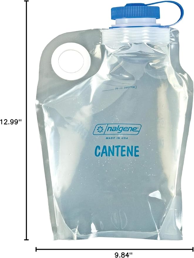 Nalgene 96-Ounce Wide Mouth Canteen Water Bottle