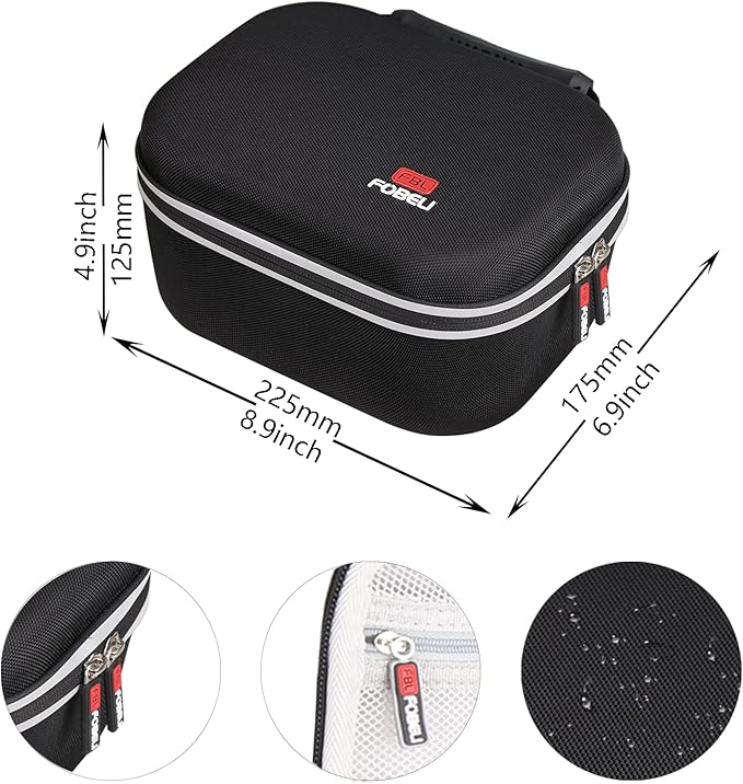FBLFOBELI Hard Case for Walker's Razor Slim/Howard Leight Shooting Ear Protection Electronic Shooting Muffs Earmuff