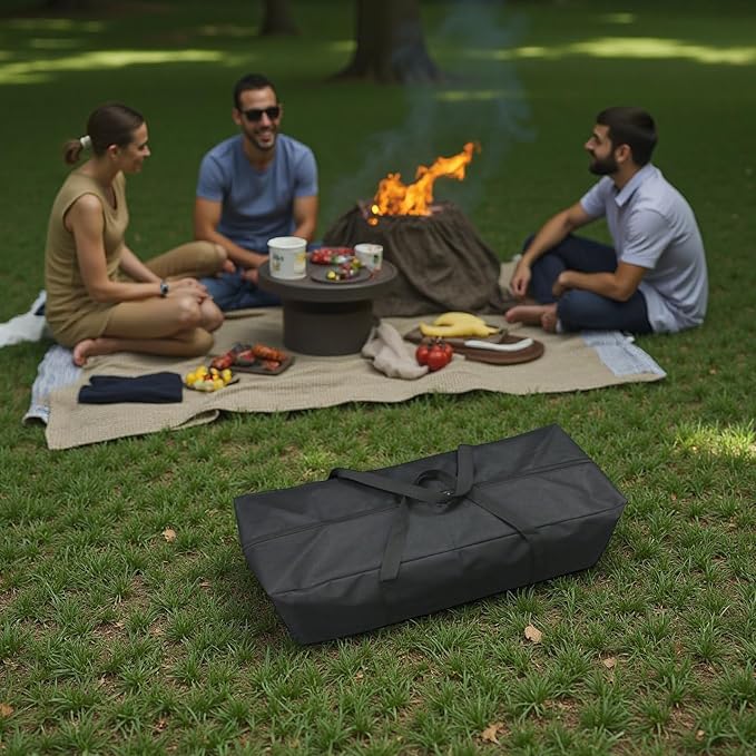 Heavy Duty Large Duffel Bag - XL Multi-Scene Organizer for Canopy Tents, Hammock Covers, Grill Tools & Folding Chairs with MOLLE Straps & Reinforced Zippers (51''(L) x7.87''(W) x7.87''(H))