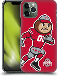 Head Case Designs Officially Licensed Ohio State University Mascot Oversized Football Graphics Hard Back Case Compatible with Apple iPhone 11 Pro