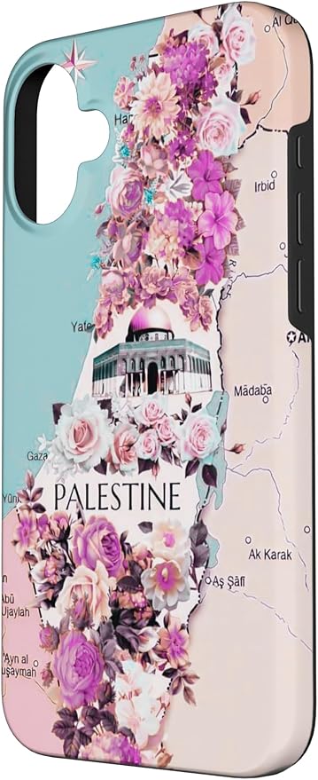Palestine Map Palestine Map Case for iPhone 16 Plus