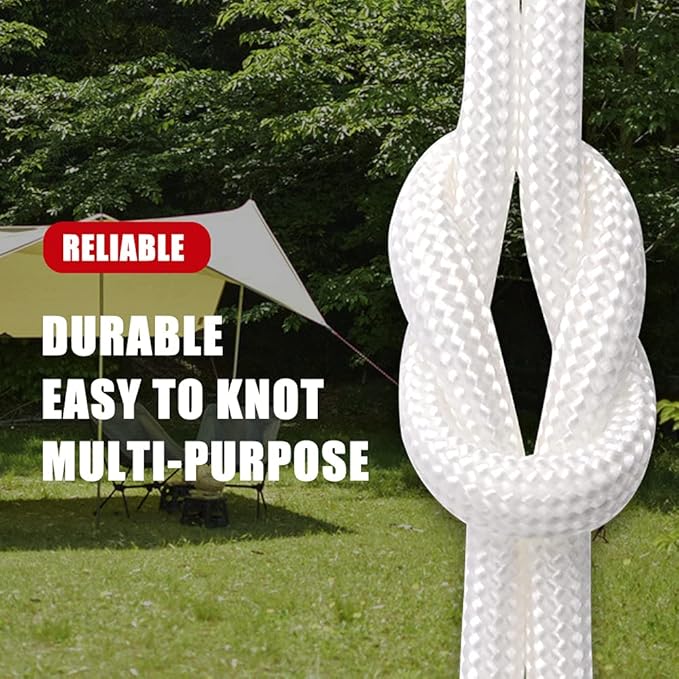 WEREWOLVES 650lb Paracord/Parachute Cord - 9 Strand Paracord Rope - 100', 200' Spools of Parachute Cord, Type III Paracord for Camping, Survival