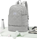 Gym Backpack for Women Men, Lightweight Gym Bag with Shoe Compartment, Water Resistant Sports Backpack with Wet Pocket, Large Capacity Cheer Backpacks for Girls, Grey