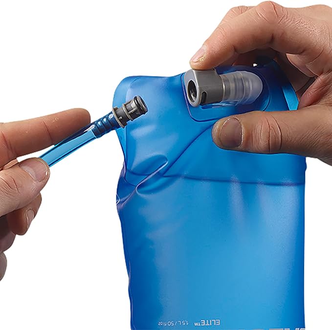 Salomon Soft Reservoir 1.5-Liter Hydration Bladder Accessory - Clear Blue