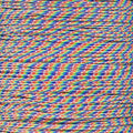 Paracord Planet 95lb Paracord – 1 Strand Type I Parachute Cord for Outdoors and DIY – Hippie Tie Dye (50 ft)