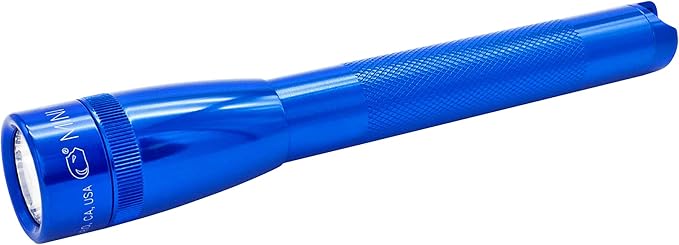 Maglite Mini LED 2-Cell AA Flashlight in Presentation Box, Blue