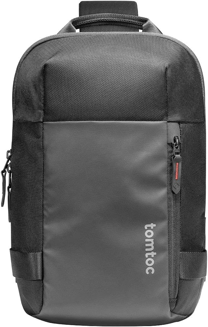 tomtoc 5L Compact Sling Backpack for Men Women, Lightweight Crossbody Shoulder Bag for 2026 11-inch iPad Air M4/M3, iPad Pro M5/M4, iPad A16, Nintendo Switch 2/Rog Xbox Ally X, EDC Daypack - XS Size