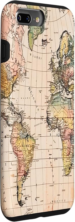 World Map ,Old Map of the World Case for iPhone 7 Plus/8 Plus