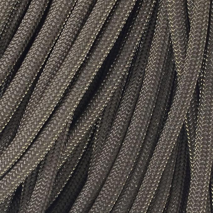 Paracord Planet Solid Color 550lb Paracord – 7 Strand Type III Nylon Cord for Indoor and Outdoor Tasks – New Brown (100 ft)