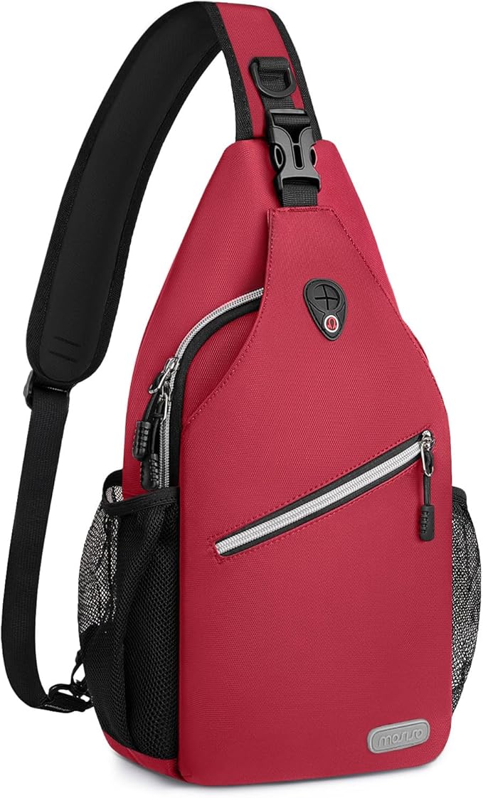 MOSISO Sling Backpack, Multipurpose Crossbody Shoulder Bag Travel Hiking Daypack
