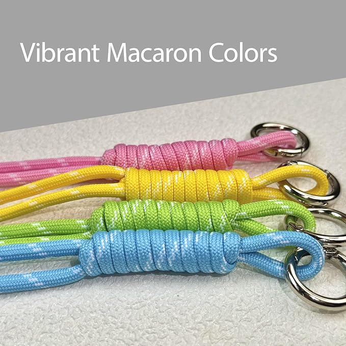paracord Charm Bag Keychain Accessories，Rope Bag Charms for Handbag Y2k Accessories Purse Hanging Ornament