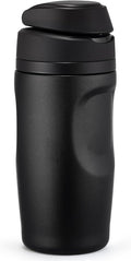 Fijinhom 16 oz Insulated Water Bottle,Stainless Steel Sports Water Bottle with Straw, Double Wall Vacuum Leak Proof, Cold for 24 Hours, BPA Free for Travel, Sport, Outdoor, Black