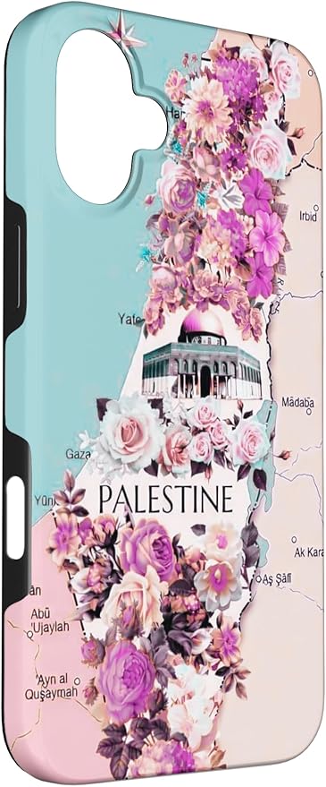 Palestine Map Palestine Map Case for iPhone 16 Plus