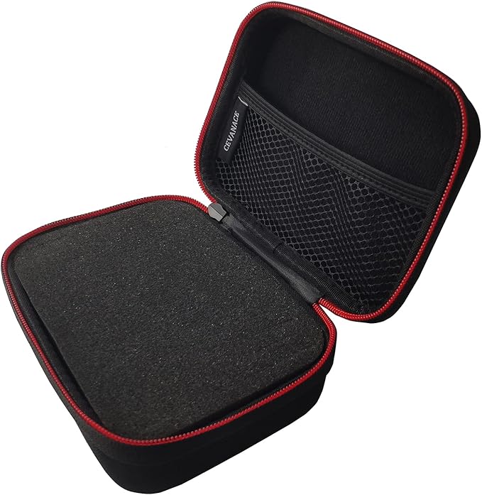 EVA Hard Case with Foam，6.7 x4.7 x2.5 inches Hard Sided Camera/Digital Case EVA shockproof Outdoor case，Suitable for storage of drones, digital products, electronic instruments, etc.