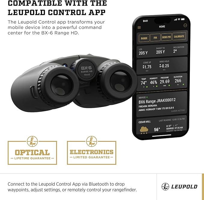 Leupold BX-6 Range HD 4DoF 10x42