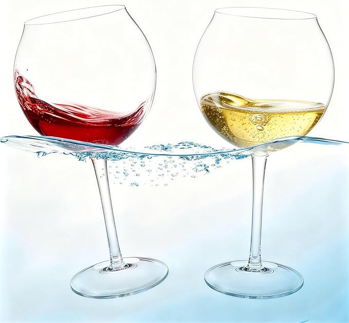 Goodluck Floating Pool Wine Glasses Set of 2,18oz Tritan Shatterproof Stemware Clear Plastic Wine Glasses with Sunflower Lids, Modern Drinkware for Hot Tub, Beach & Outdoors