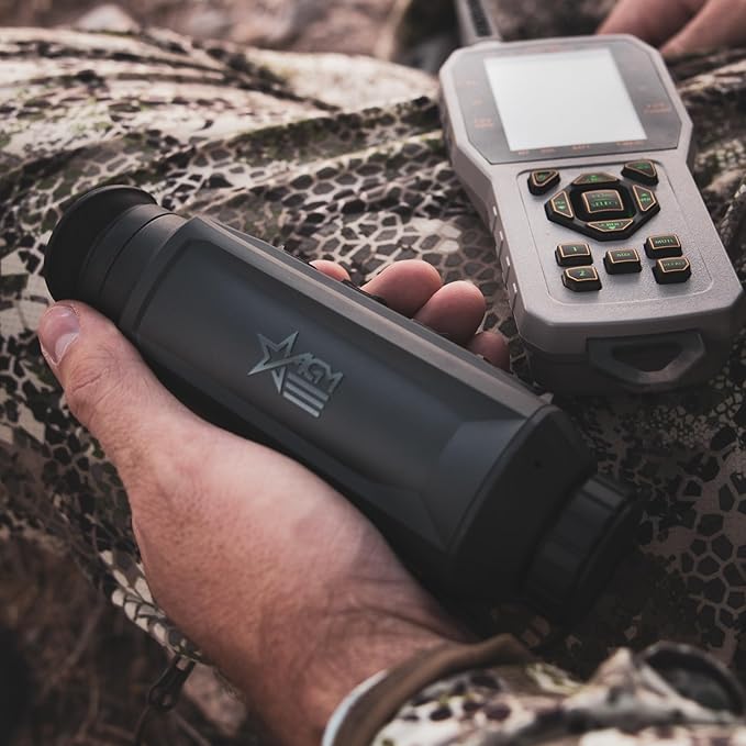 AGM Global Vision Taipan V2 Thermal Imaging monocular for Hunting with Advanced 12μm Sensor, Video Recording, WiFi, IP67 Waterproof