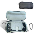 YAJOJO Carrying Case for ANBERNIC RG557/RG556 Handheld Game Console, Cover with Wrist Strap & Carabiner for ANBERNIC RG557/RG556,Anti-scrathes&Shockproof(Black)