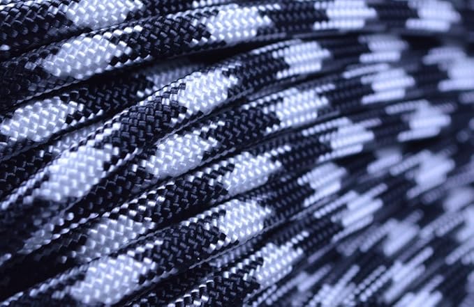 BORED? PARACORD! 550 lb Paracord – Ideal for Crafting, DIY Projects, Camping, Military & Active Outdoors – 300+ Colors – Tactical Parachute Cord Type III – Strong - Harmony 50 Feet