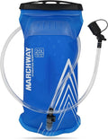 MARCHWAY Lightweight TPU Hydration Bladder 2L/3L for Hydration Packs, Slide-Seal Wide Mouth Water Reservoir Bag with Carry Handle for Hiking, Cycling, Running, Camping, Travel