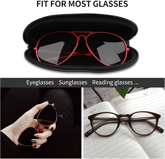 YANGqing Italy Map Cities Marked Print Light Soft Shell Glasses Case Portable & Lightweight Sunglasses Bag, Slim Travel Eyeglasses Pouch