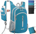 Seektop Small Hiking Backpack Expandable 12L-15L, Lightweight Packable Waterproof Daypack with Phone Pocket for Women Men