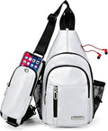 JENAGREEN Sling Backpack Crossbody Sling Bag, Cross Bag Adjustable Travel Hiking Essentials Casual Daypack Multipurpose Chest Bag Purse for Women Men