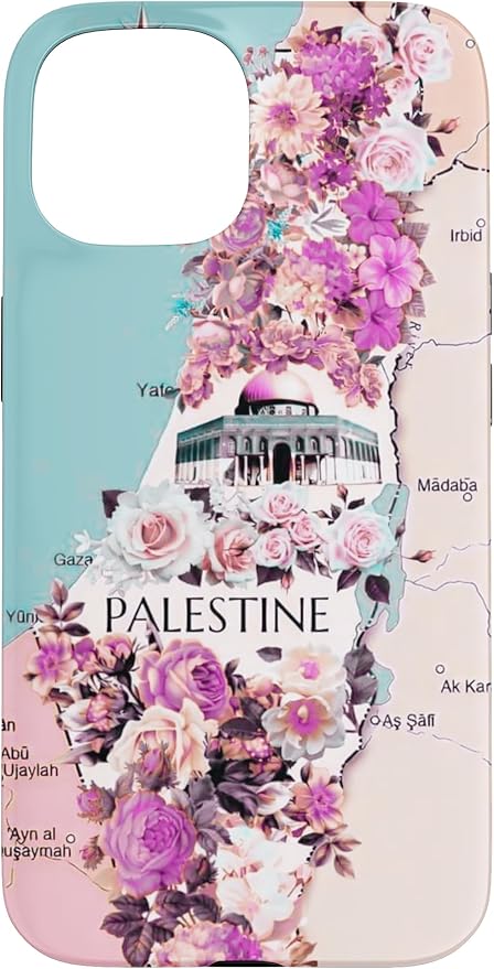 Palestine Map Palestine Map Case for iPhone 15