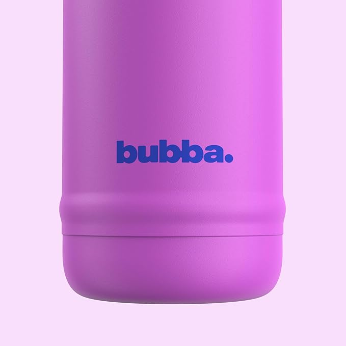 bubba 32 oz Dualsip Insulated Stainless Steel Water Bottle with Straw - Reusable, Leakproof, Lightweight, Dishwasher Safe, Lead-Free and BPA-Free, Moodbooster
