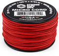 Atwood Rope MFG Micro Utility Cord 1.18mm X 125ft Reusable Spool | Tactical Nylon/Polyester Fishing Gear, Jewelry Making, Camping Accessories