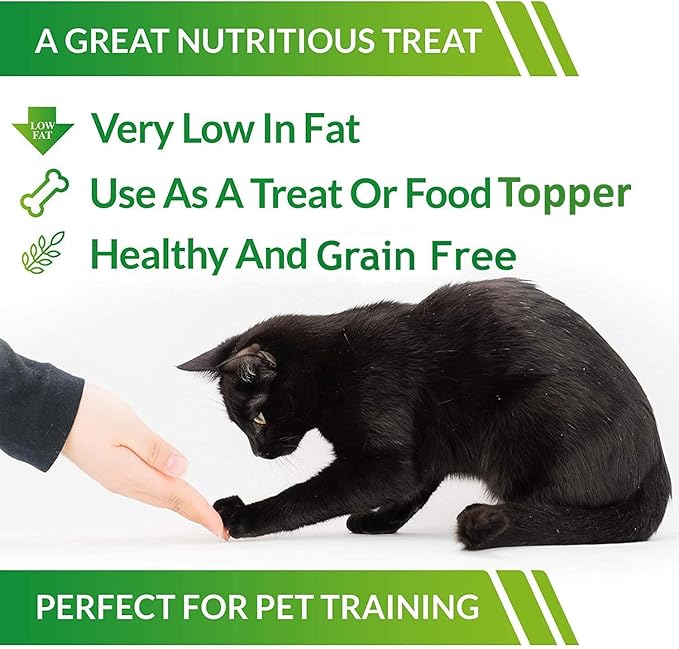Life Essentials by Cat-Man-Doo | Chicken - 16oz. Bag | Freeze Dried Chicken Cat & Dog Treats | Healthy, Single Ingredient, Training Treats, High Protein