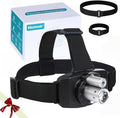 Mustools 2026 New Rechargeable LED Laser Headlamp Physical Therapy Headlamp High Lumens- Lightweight Enhance Professional Physical Therapy with Adjustable Angles Headband Comfortable Easy to Adjust