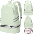 coofay Gym Backpack For Women Waterproof Backpack With Shoe Compartment Lightweight Travel Backpack Sports Backpacks Small Gym Bag