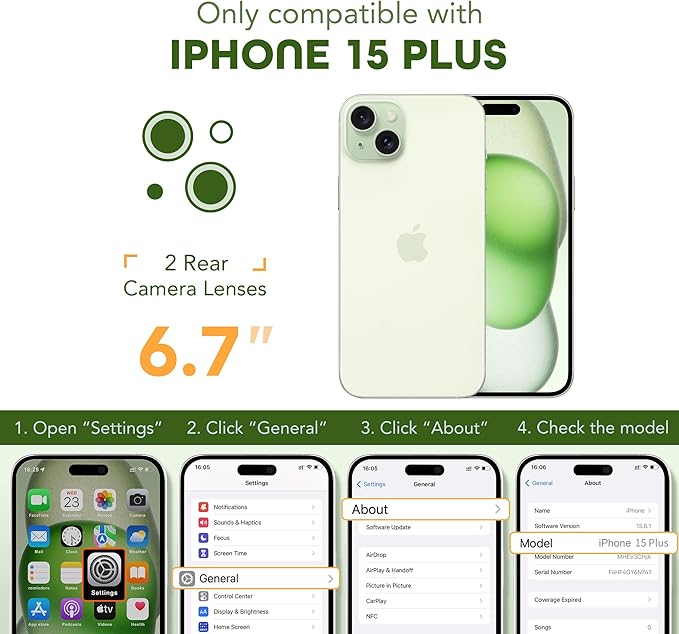 TIESZEN Magnetic for iPhone 15 Plus Case, Compatible with MagSafe, Built-in Privacy Screen Protector and Camera Protection, Anti Spy Full Body Dustproof Shockproof Hard Phone Case 6.7", Mint Green