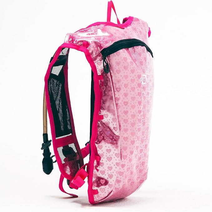 Festival Approved Hydration Backpack Rave | Anti-Theft Chest Pockets, 2L Bladder Included, Lightweight Ripstop Design