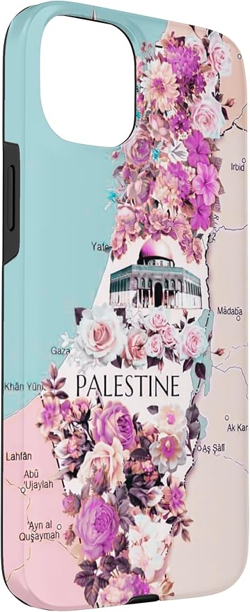 Palestine Map Palestine Map Case for iPhone 15 Plus