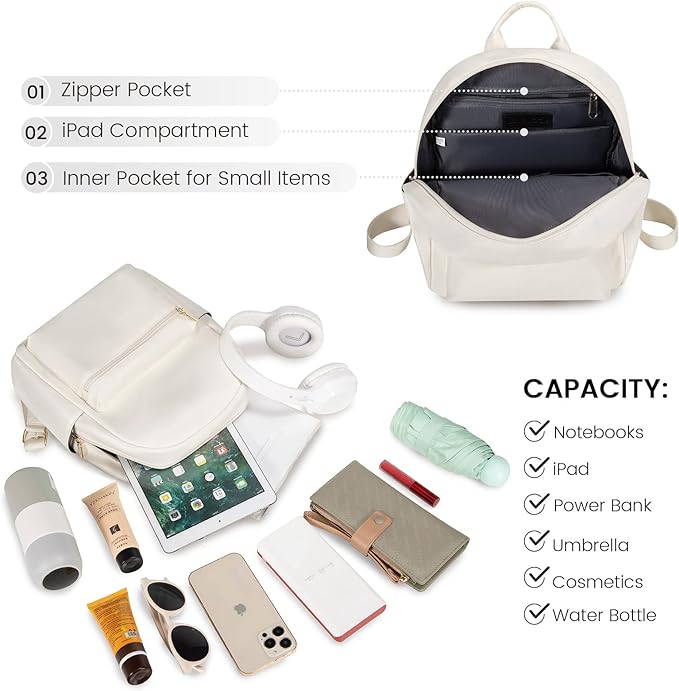LOVEVOOK Mini Backpack for Women Light Weight Small Waterproof Backpack Purses Daily Backpack… | Light Weight