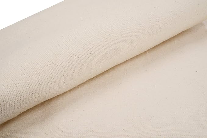 Linteum Textile Cotton Blended Hospital Patient Bath Blanket, Bed Bath Sheet, Twin Blanket Lightweight Sheet Blankets 70x90 in, 1.75 lb. Unbleached