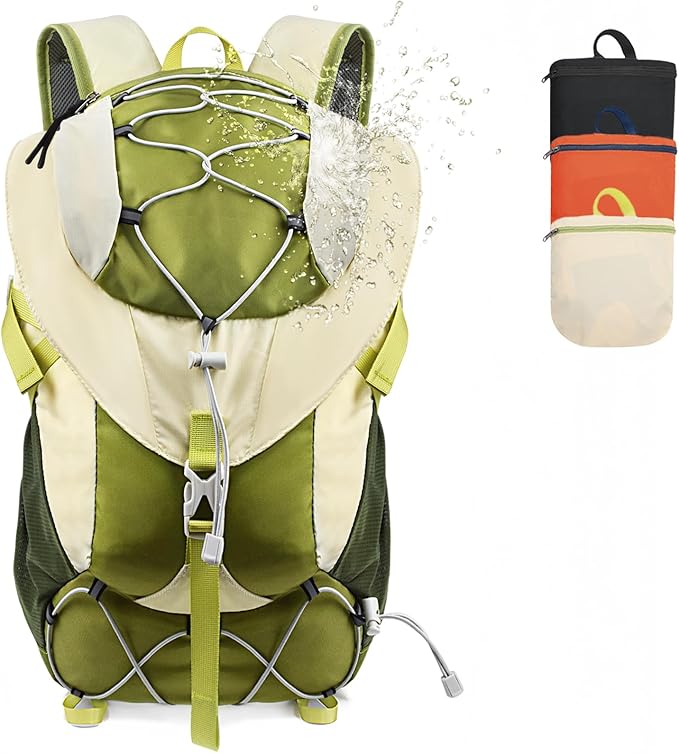 Seektop Ultra Lightweight & Packable Hiking Backpack 20L,Water-Resistant Foldable Daypack for Men Women, Compact for Hiking,Travel,Outdoor